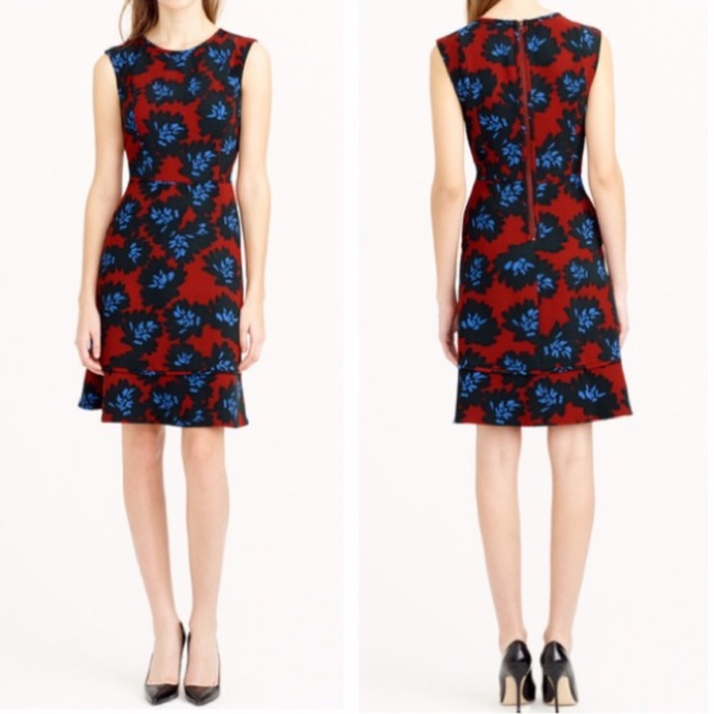J.Crew FIREWORK FLORAL DRESS